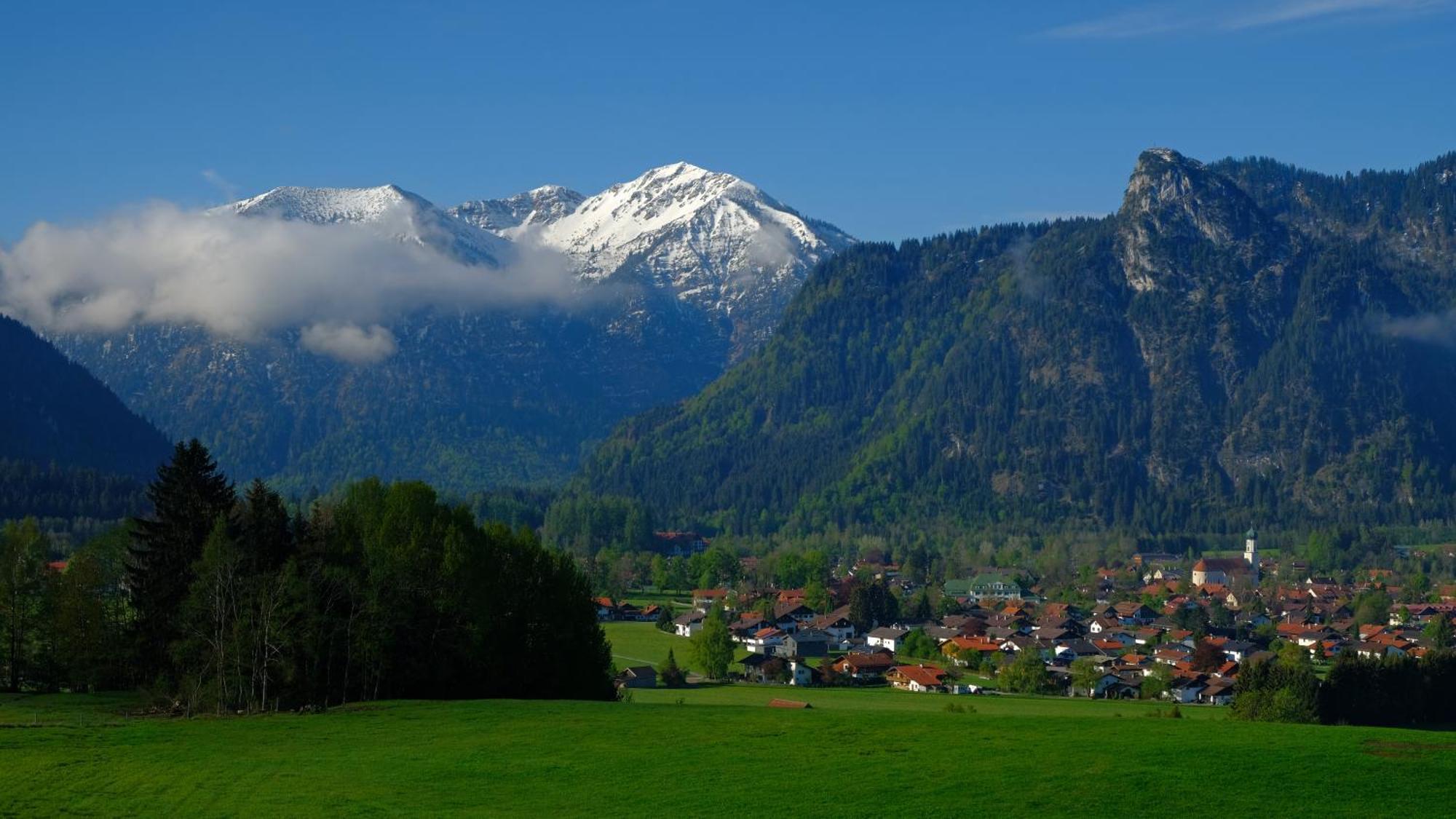 Ferienwohnung Mitteldorf Oberammergau Eksteriør bilde